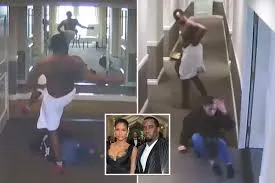 Diddy accuses feds of leaking explosive video of him br^tally be@ting then-girlfriend Cassie Ventura
